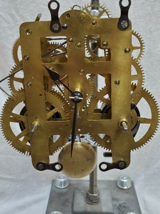 Seth Thomas 89i Mantle Clock Movement Cleaned And Serviced