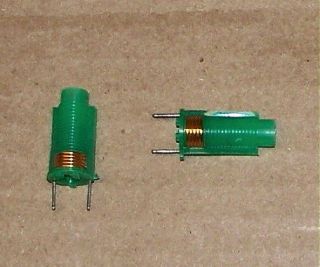 . 17 -.  25 Variable Rf Inductor Vintage Ferrite Core Slug Radio Antenna Tuning Coil