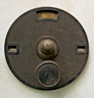Antique Marco Bakelite Vernier Dials - Vintage Ca 1925 Radio Tuning Control Knob