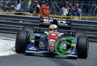 Racing 35mm Slide F1 Andrea De Cesaris - Jordan 1994 Monaco Formula 1