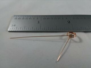 Precision Wound Crystal Radio Diode Phosphor Bronze Cat Whisker Detector Spring