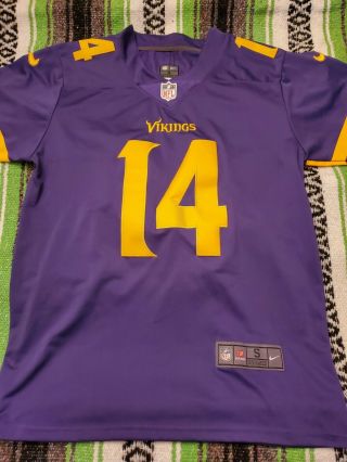 Stefon Diggs Minnesota Vikings Nike On Field Jersey Size S 14