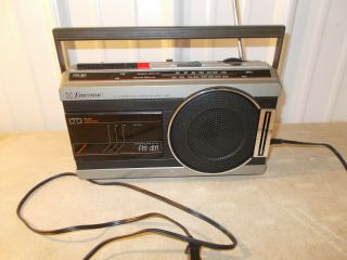 Vintage Emerson K3663 Boombox Am / Fm Radio Cassette Player