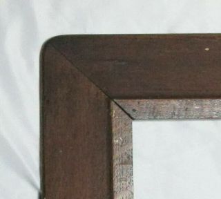 Big Fits 16 " X 23 " Antique Dark Fumed Oak Mission Style Wooden Frame