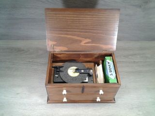 Vintage " Thorens " 30 - Disc Music Box,  - Minty