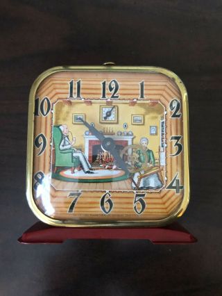 Vintage Lux Clock Manufacturing Co.  Alarm Clock