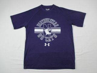 Northwestern Wildcats Under Armour Short Sleeve Shirt Men 
