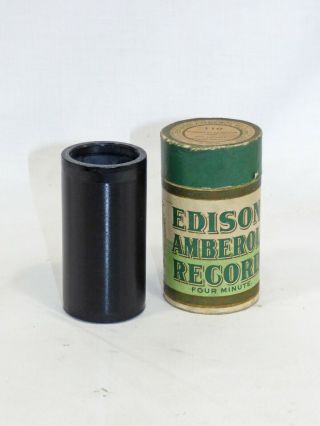 1909 Edison Amberol 4 Min Cylinder Choruses Of Six Popular Songs Peerless Quarte