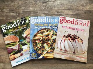 Good Food Magazines Bundle 3 Issues Summer 2020 June July August