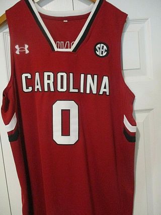 Mens South Carolina Gamecocks Sec Under Armour Jersey Size L 0 - S.  Thornwell