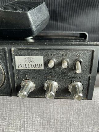 1977 FULCOMM CB RADIO MODEL 2303 (A9) 2