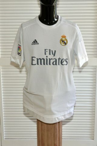Adidas Real Madrid 10 James Home Jersey 2015 2016 Size Large