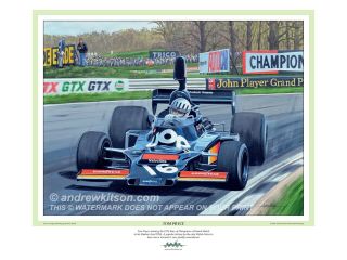 Tom Pryce Winning The Race Of Champions In His Shadow - Ford Dn5 At Brands Hatch