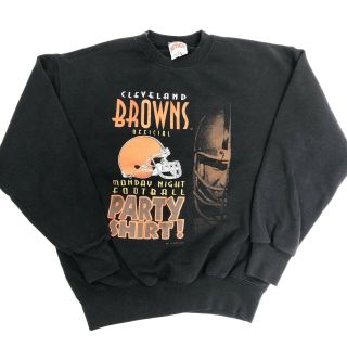 Vintage 1993 Cleveland Browns Nfl Crewneck Sweatshirt Men’s Size M Nutmeg Mills