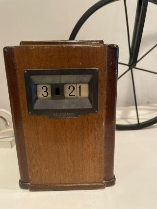 Rare Vintage Telechron 1930 