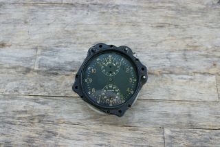 Us Navy 8 Day Aircraft Clock By Jaeger Le Coultre Parts/repairs