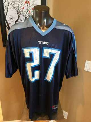 Vintage Eddie George 27 Tennessee Titans Nfl Nike Team Jersey Men’s Size Xl