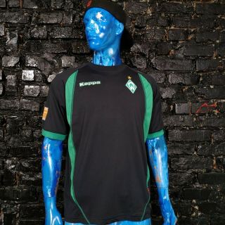 Werder Bremen Training Jersey Football Shirts Black Kappa Trikot Mens Size Xxl