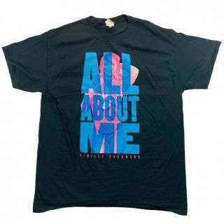 Tenille Dashwood Wwe Emma Wrestling All About Me Graphic Tee Shirt Blue/pink Pic