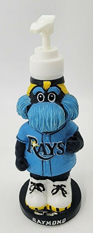 Tampa Bay Rays Raymond Mascot 8 " Soap Dispenser Hand Mlb Baseball Collectible