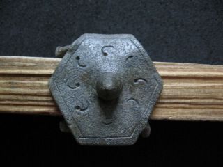 Umb Boss Shield Hallstatt Culture Ancient Celtic Bronze Weapon 700 - 500 B.  C.