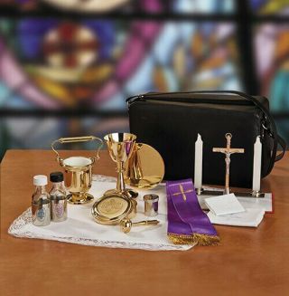 Travel Mass Kit With Holy Water Pot