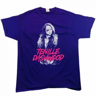 Tenille Dashwood Wwe Emma Wrestling Purple Tee Shirt