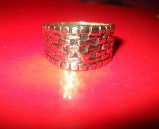 Egyptian Testament Magical Solomon Seal Amulet Ring 800 Ad Authentic
