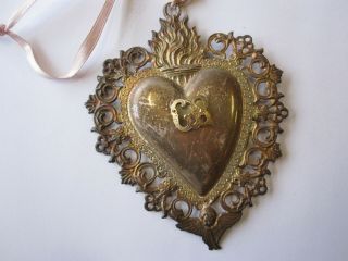 Sollid Silver Ex Voto Off The Sacred Heart