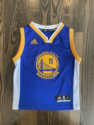 Adidas Klay Thompson 11 Golden State Warriors Jersey Youth Small (4)