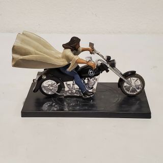 I AM FREEDOM Motorcycle Riding Jesus Action Figure By Fisherman 2007 Chopper 2