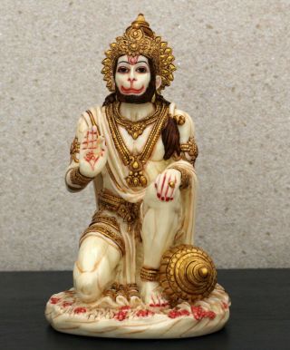 Lord Hanuman Statue,  Hindu Monkey God of Devotion,  Celibacy Lord Rama Indian God 2