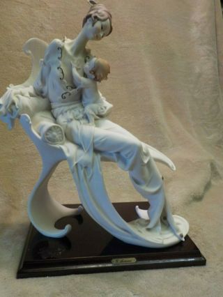 Giuseppe Armani Figurine Sculpture Mother And Child Florence Italy 1987