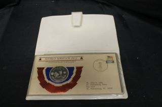 Sterling Silver Commemorative Coin 1972 World Series A 