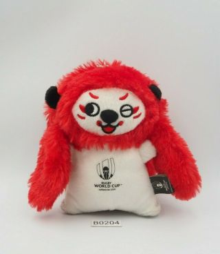 Rugby World Cup B0204 Japan 2019 Ren - G Kabuki 5 " Keychain Mascot Plush Toy Doll