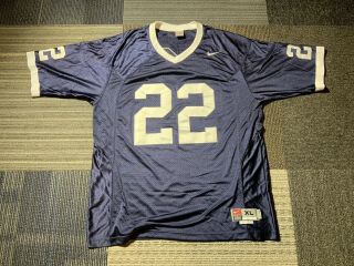 Vintage Mens Penn State Xl Team Jersey Number 22 Sewn Football