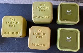The Fighting Men Of The American Revolution,  Franklin Set Of 5