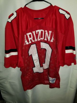 Vintage Champion Arizona Wildcats Football Jersey Size Medium