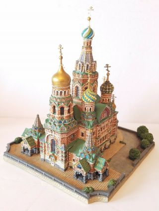 1994 Wonders Of Russia Danbury St Petersburg Church Of The Resurrection