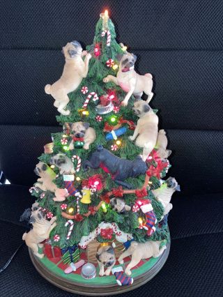 Danbury Pug Christmas Tree Please Read