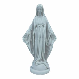 Virgin Mary Mother Of Jesus Holy Our Lady Madonna Statue Sculpture 9 Inches