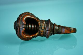 Antique 18 - 19.  C Carved Wooden Nutcracker