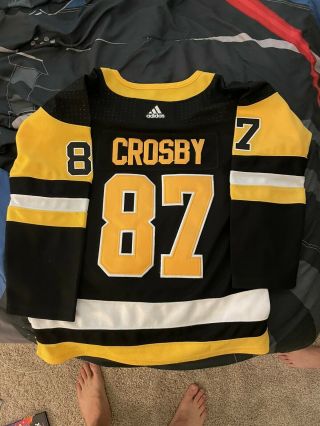 Nhl Sidney Crosby Pittsburgh Penguins Youth Hockey Jersey L/xl