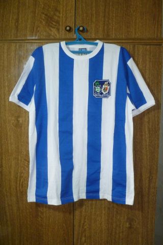 Brighton & Hove Albion Fc Old School Football Shirt Home 60s 1960s Men Size Xl