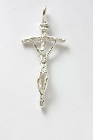 Crucifix,  Gib Singleton,  Sterling Silver,  Hand Made