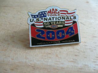 2004 Nhra Indianapolis 50th Annual U S Nationals Hat Pin