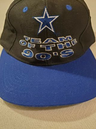 Vintage Dallas Cowboys Hat Team Nfl Team Of The 90 