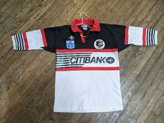 Rugby Jersey - Vintage 1993 - North Sydney Bears League Nrl Arl Nswrl Ccc
