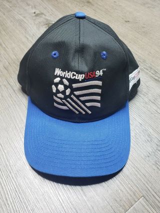 Vtg 1994 World Cup Usa Twins Enterprises Snapback Soccer Hat Cap Vintage