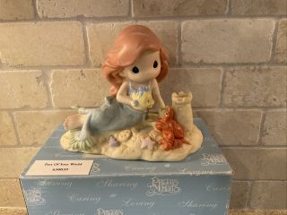 Precious Moments Disney 630039 Part Of Your World Little Mermaid